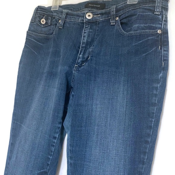 ASHLEY STEWART VINTAGE STRAIGHT LEG JEANS SIZE 14 - Picture 2 of 7